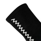 GOALE X ARI NON SLIP HALF SOCKS - BLACK/WHITE