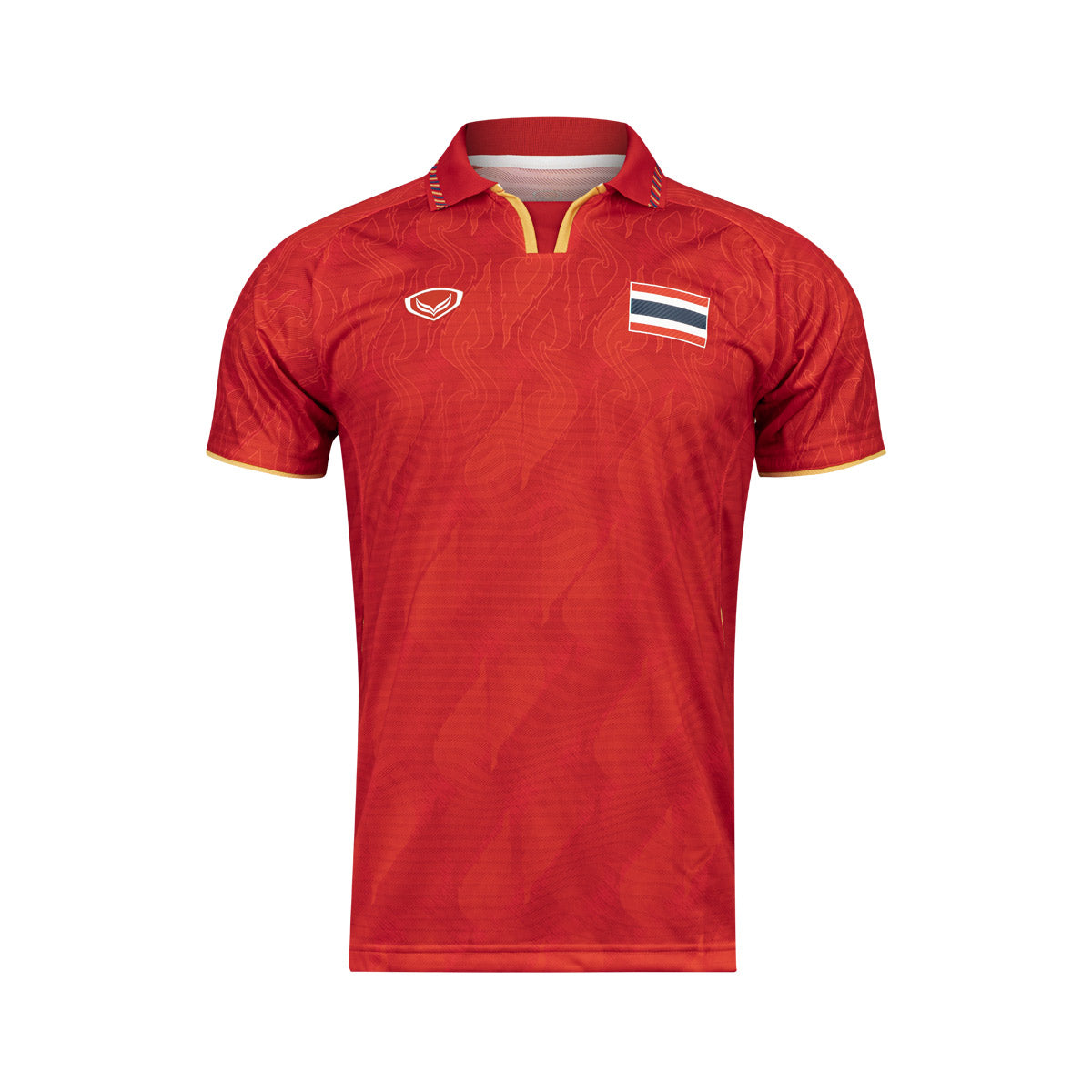 GRANDSPORT THAI NATIONAL SEA GAMES 2025 AWAY JERSEY - RED/GOLD