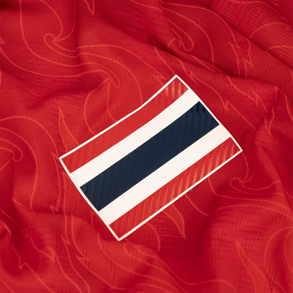 GRANDSPORT THAI NATIONAL SEA GAMES 2025 AWAY JERSEY - RED/GOLD