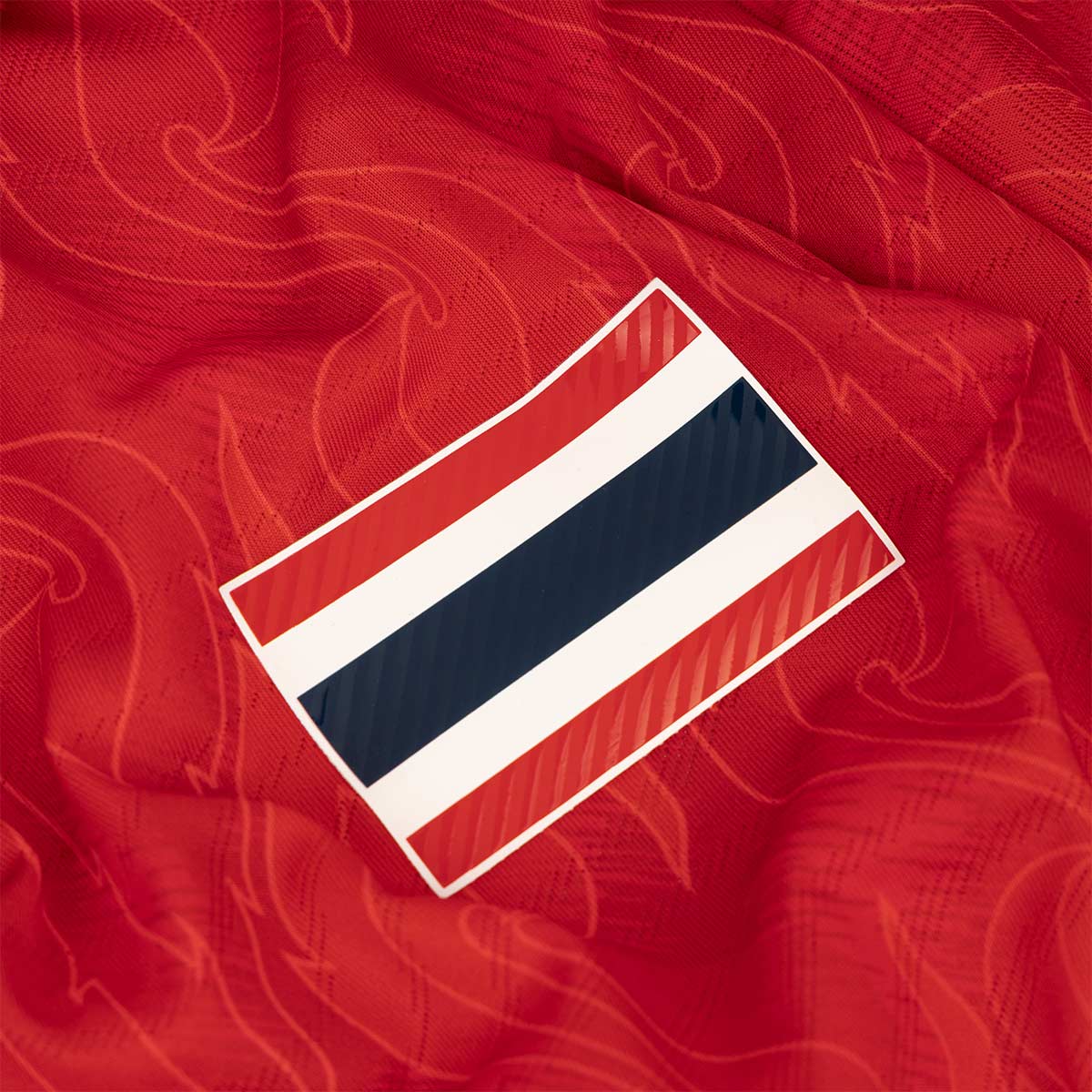GRANDSPORT THAI NATIONAL SEA GAMES 2025 AWAY JERSEY - RED/GOLD