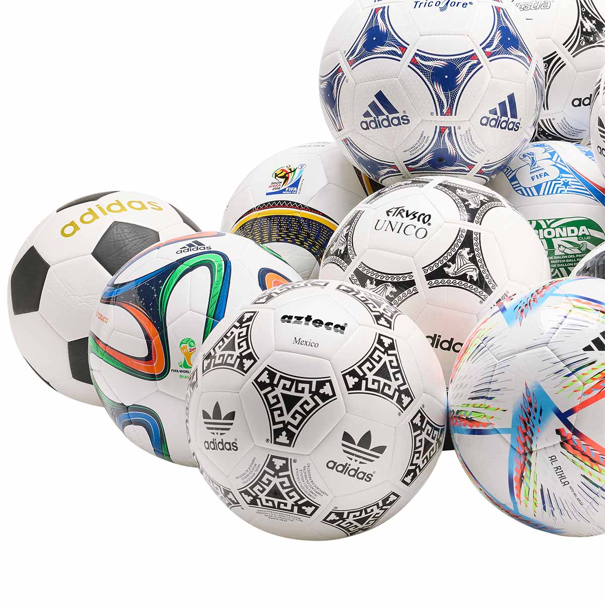 ADIDAS HISTORICAL CLUB BALL SET - MULTICOLOR