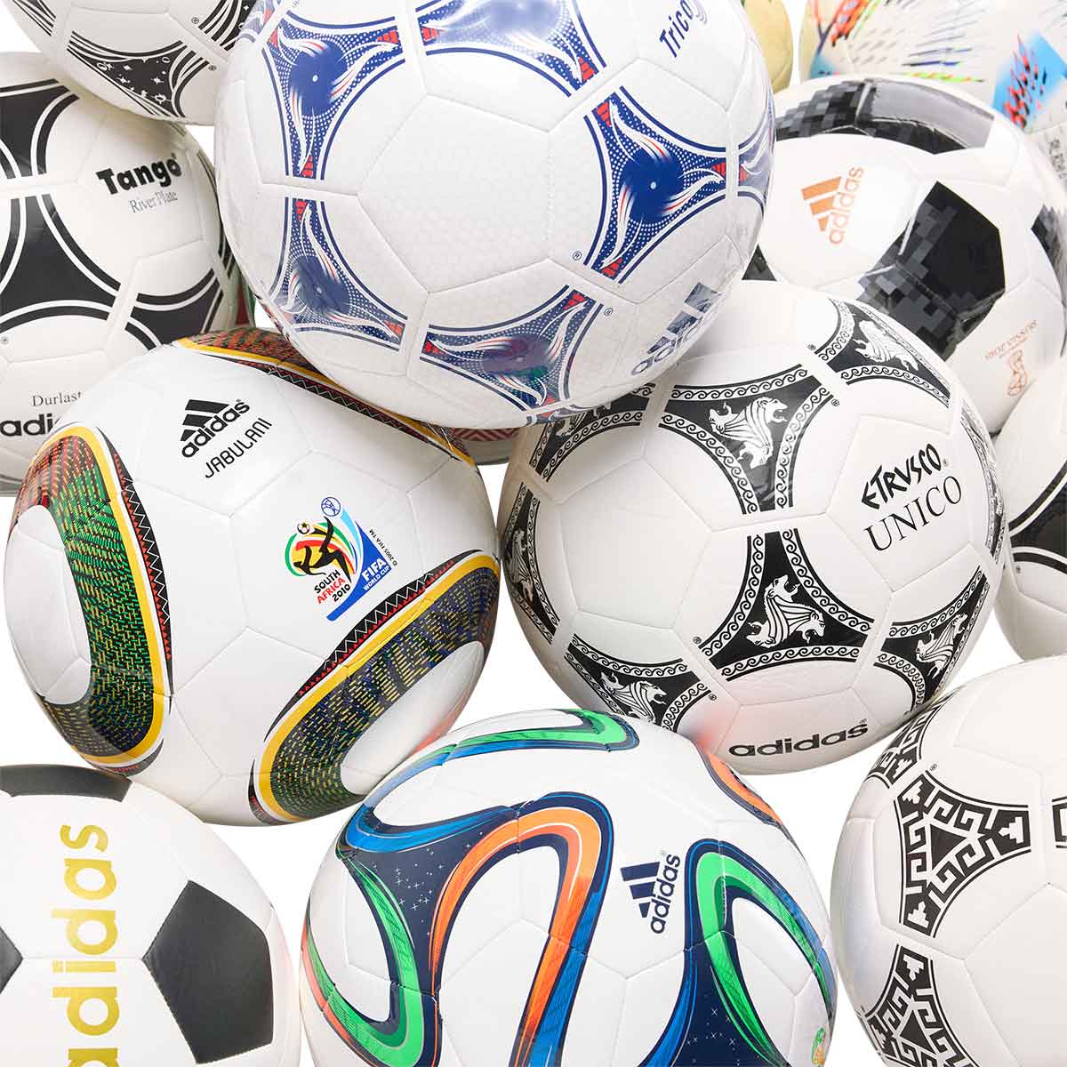 ADIDAS HISTORICAL CLUB BALL SET - MULTICOLOR