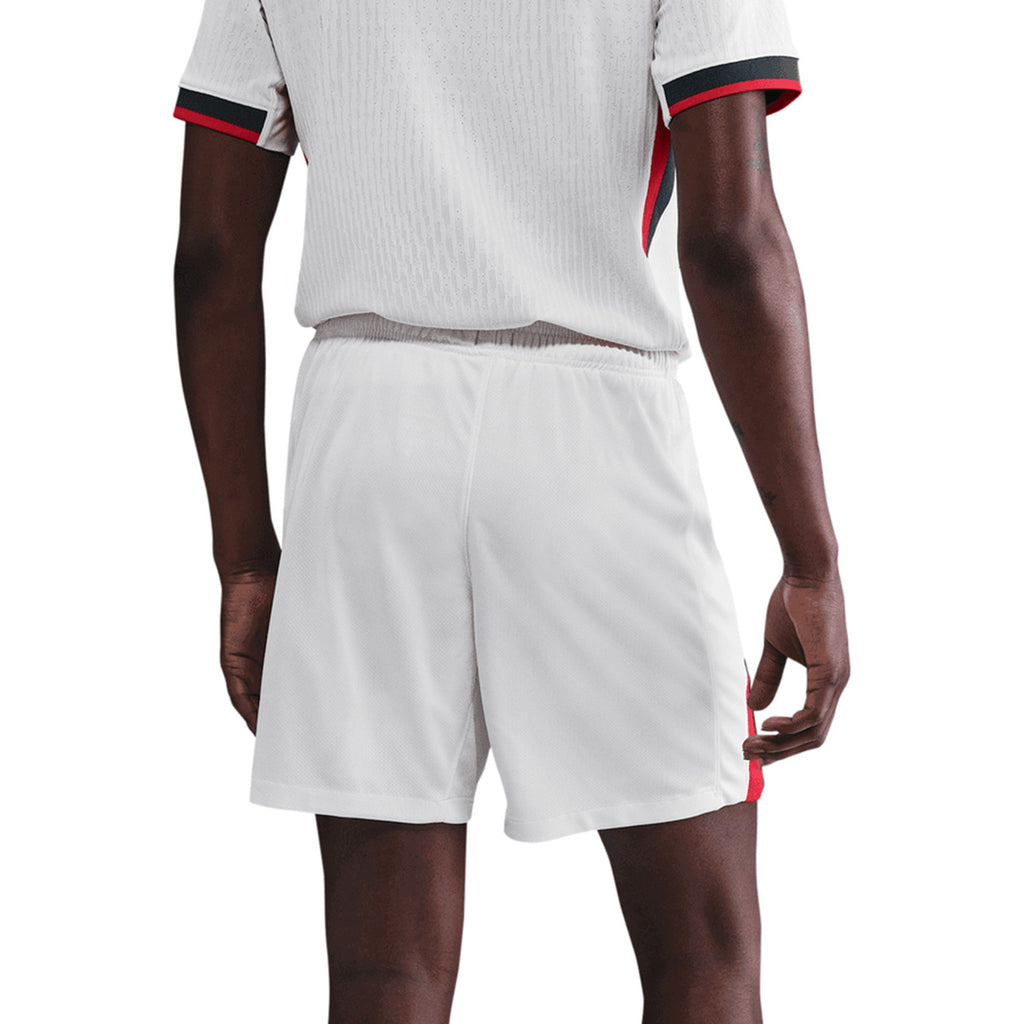 NIKE CHELSEA 2025/2026 AWAY SHORTS - PHANTOM/SPEED RED/GALACTIC JADE