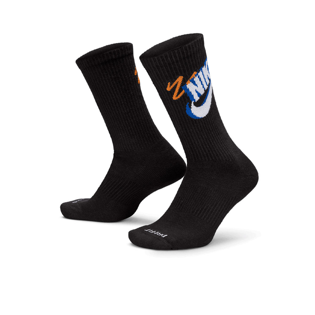 Nike Everyday Plus Crew Socks Multi Color Blackblue