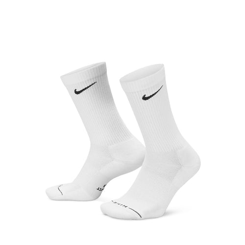 Nike Everyday Crew Socks 6 Pairs White Black