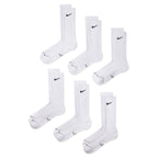 Nike Everyday Crew Socks 6 Pairs White Black
