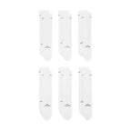 Nike Everyday Crew Socks 6 Pairs White Black