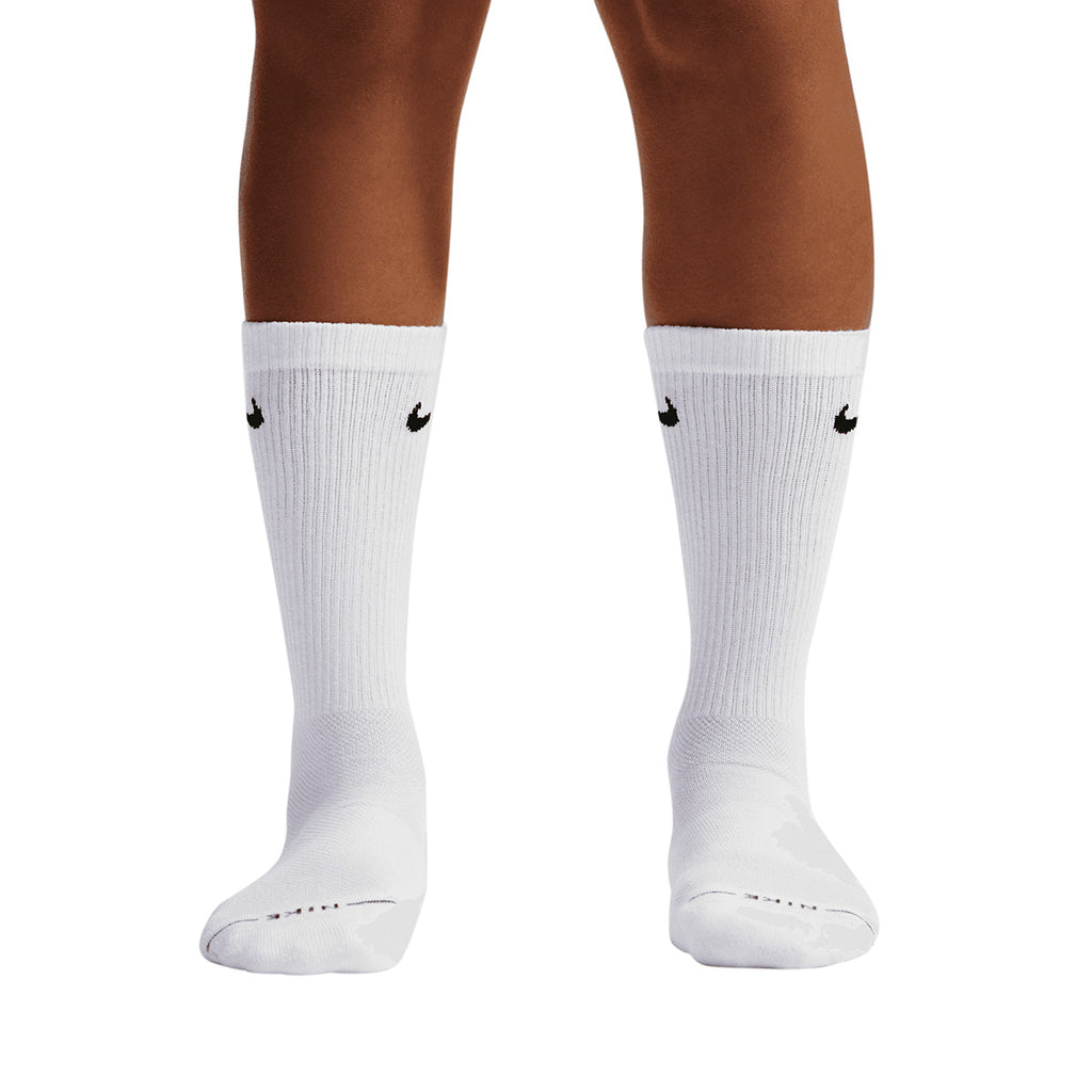 Nike Everyday Crew Socks 6 Pairs White Black