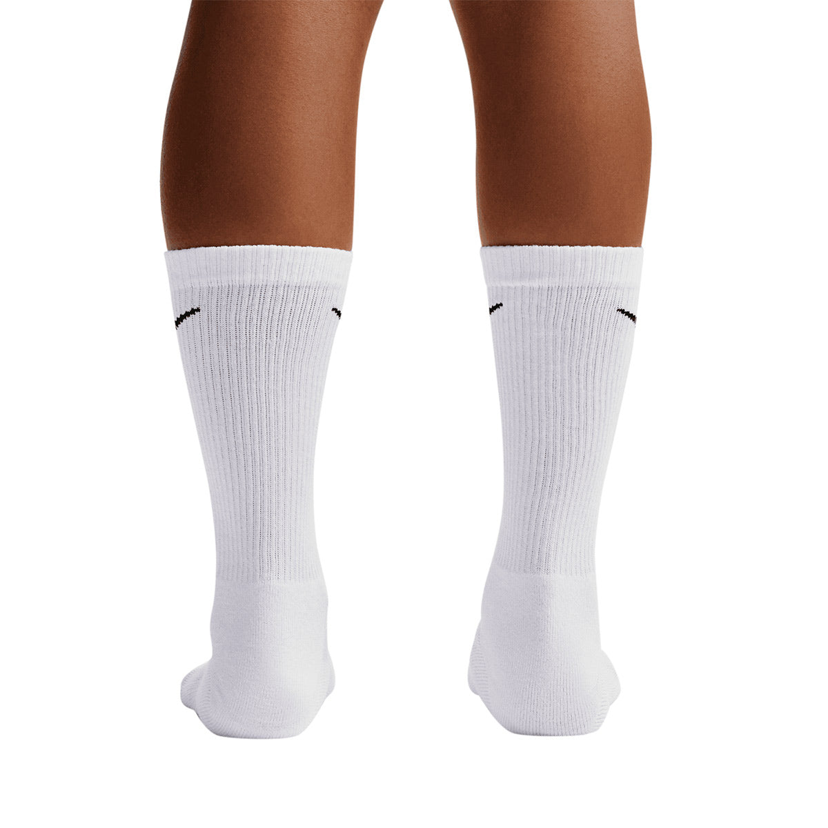 Nike Everyday Crew Socks 6 Pairs White Black