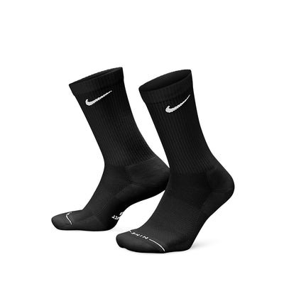 Nike Everyday Crew Socks 6 Pairs Black White