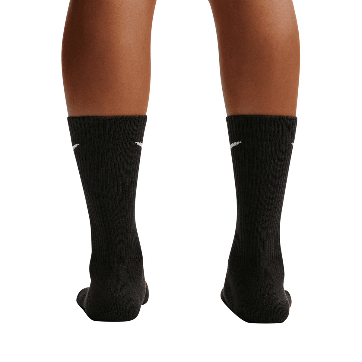 Nike Everyday Crew Socks 6 Pairs Black White