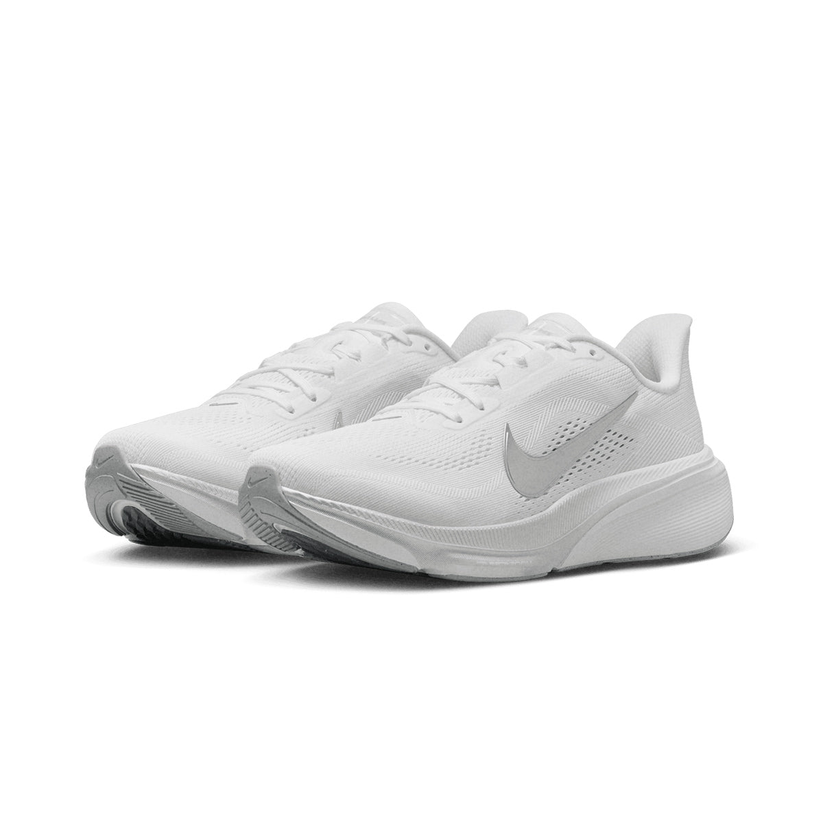 Nike W Air Zoom Pegasus 42 White Metallicsilver Wolfgrey