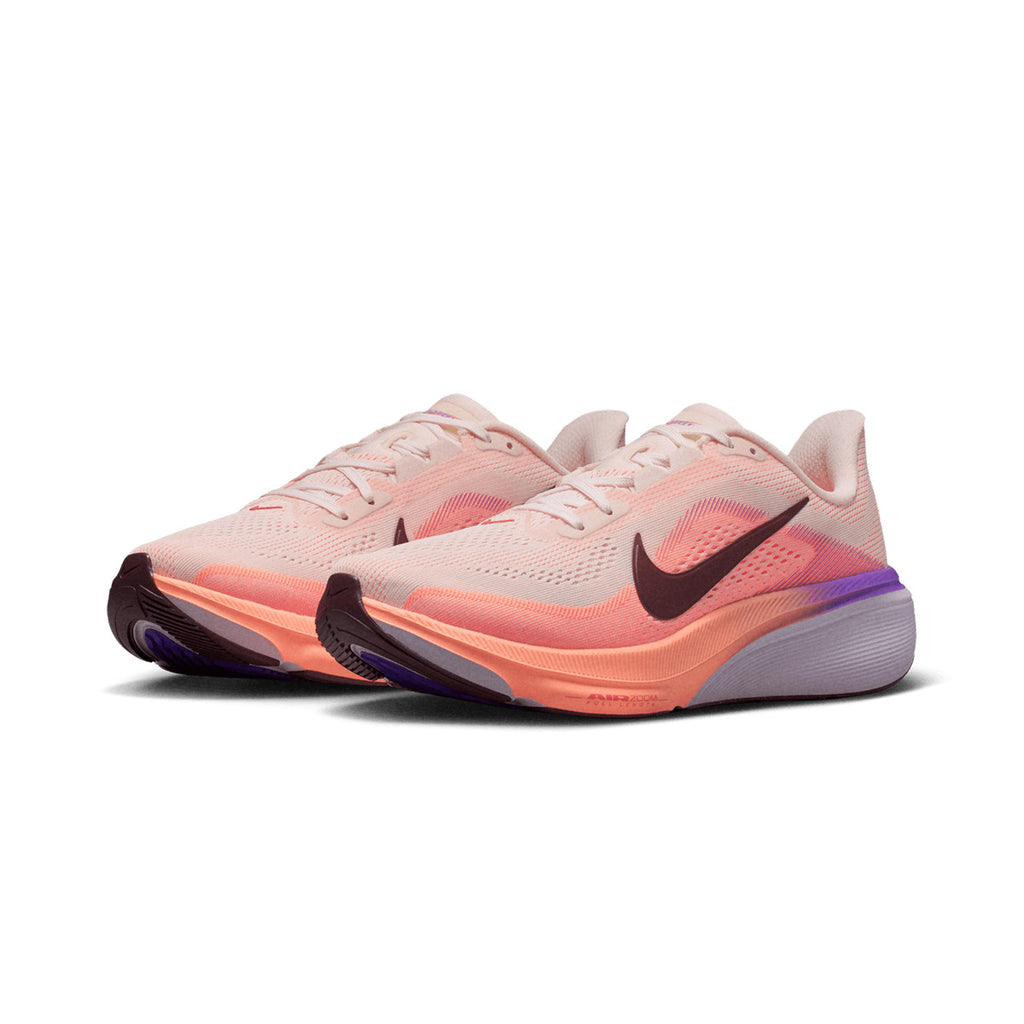 Nike W Air Zoom Pegasus 42 Chalk Tattoo Orangepulse Brightviolet