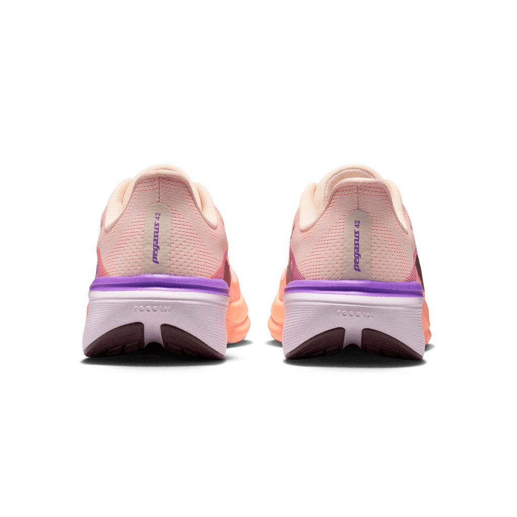 Nike W Air Zoom Pegasus 42 Chalk Tattoo Orangepulse Brightviolet