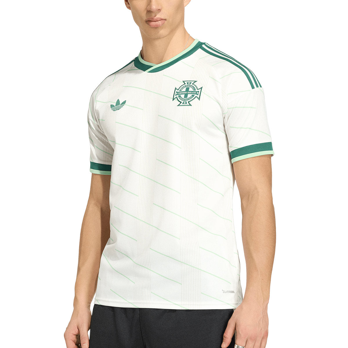 ADIDAS NORTHERN IRELAND 2026 AWAY REPLICA JERSEY - CLOUD WHITE/TECH FOREST
