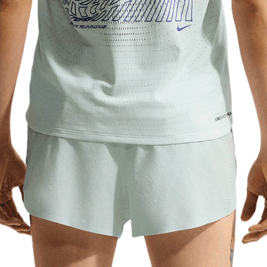 Nike M Aeroswft 2in Brief Lined Shorts Barelygreen Lapis