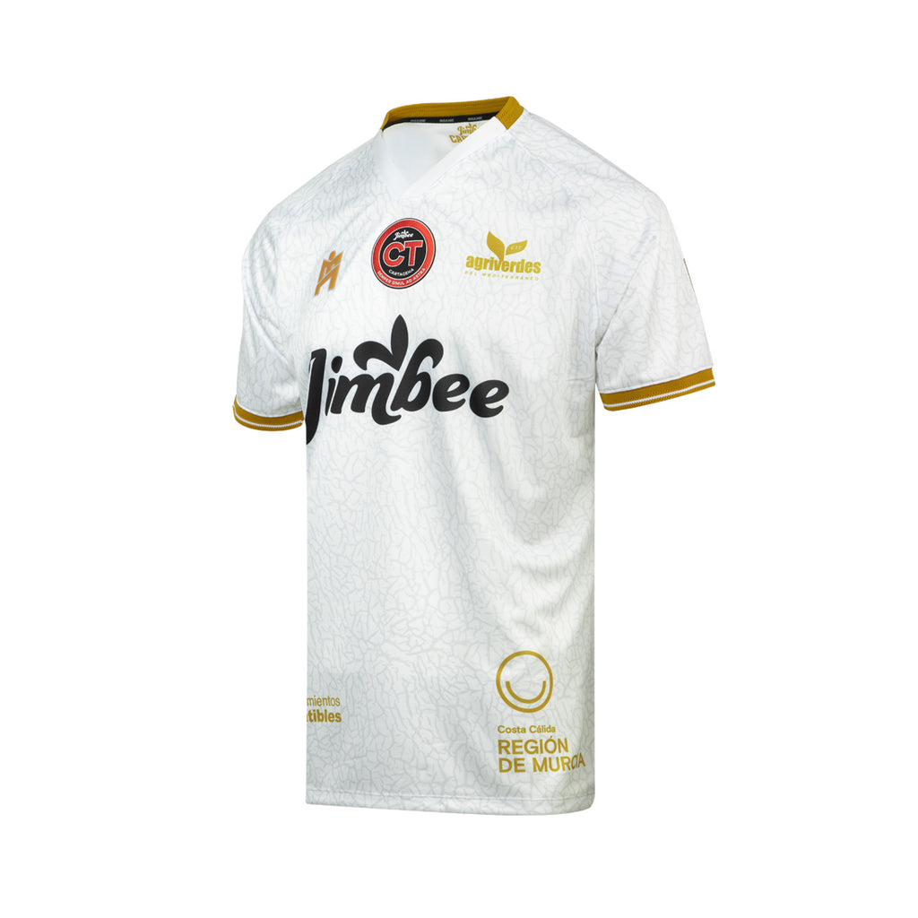 IMANE JIMBEE CARTAGENA 2025/2026 THIRD JERSEY - WHITE/GOLD