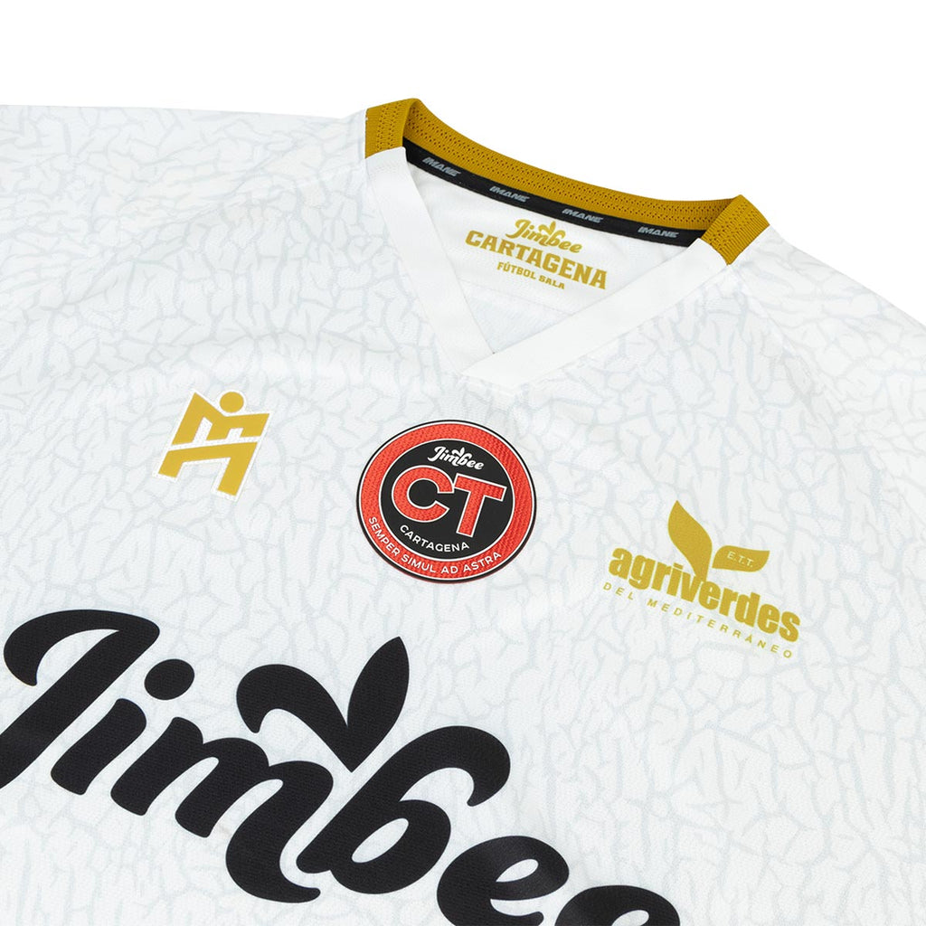 IMANE JIMBEE CARTAGENA 2025/2026 THIRD JERSEY - WHITE/GOLD