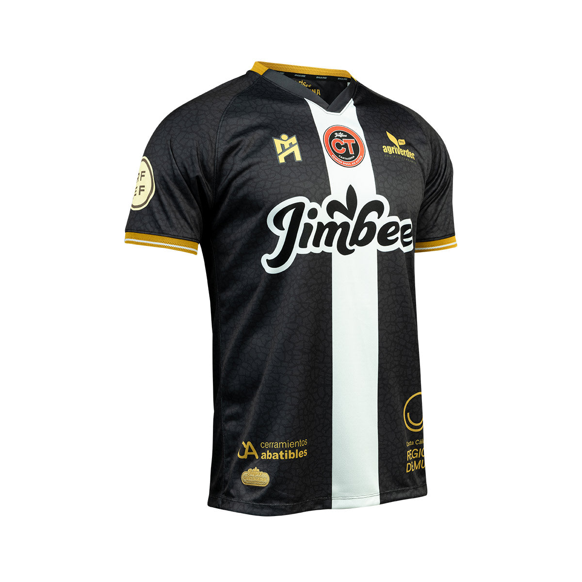 IMANE JIMBEE CARTAGENA 2025/2026 AWAY JERSEY - BLACK/WHITE/GOLD
