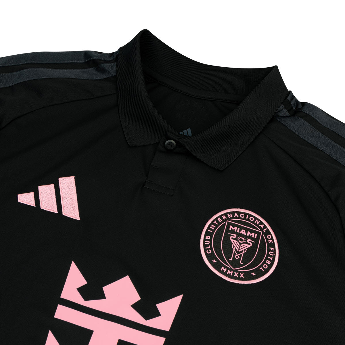 ADIDAS INTER MIAMI CF 2026/2027 AWAY KIDS JERSEY - BLACK/BLISS PINK