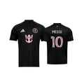 ADIDAS INTER MIAMI CF 2026/2027 AWAY KIDS JERSEY MESSI#10 - BLACK/BLISS PINK