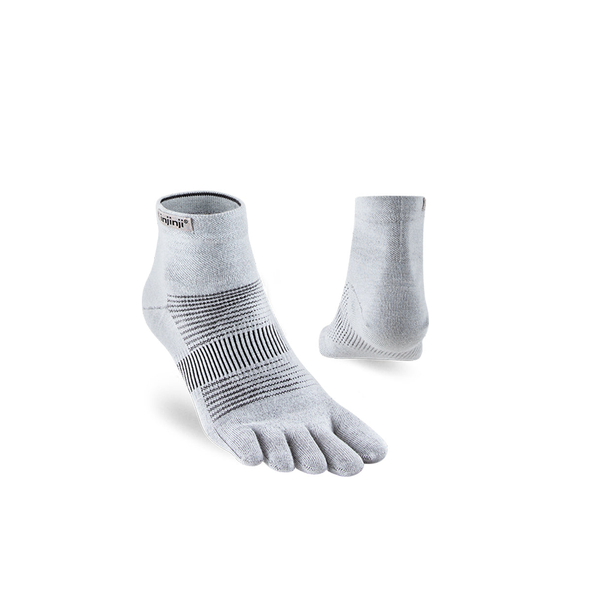 Injinji Run Lw Minicrew Xtralife 2023 Gray