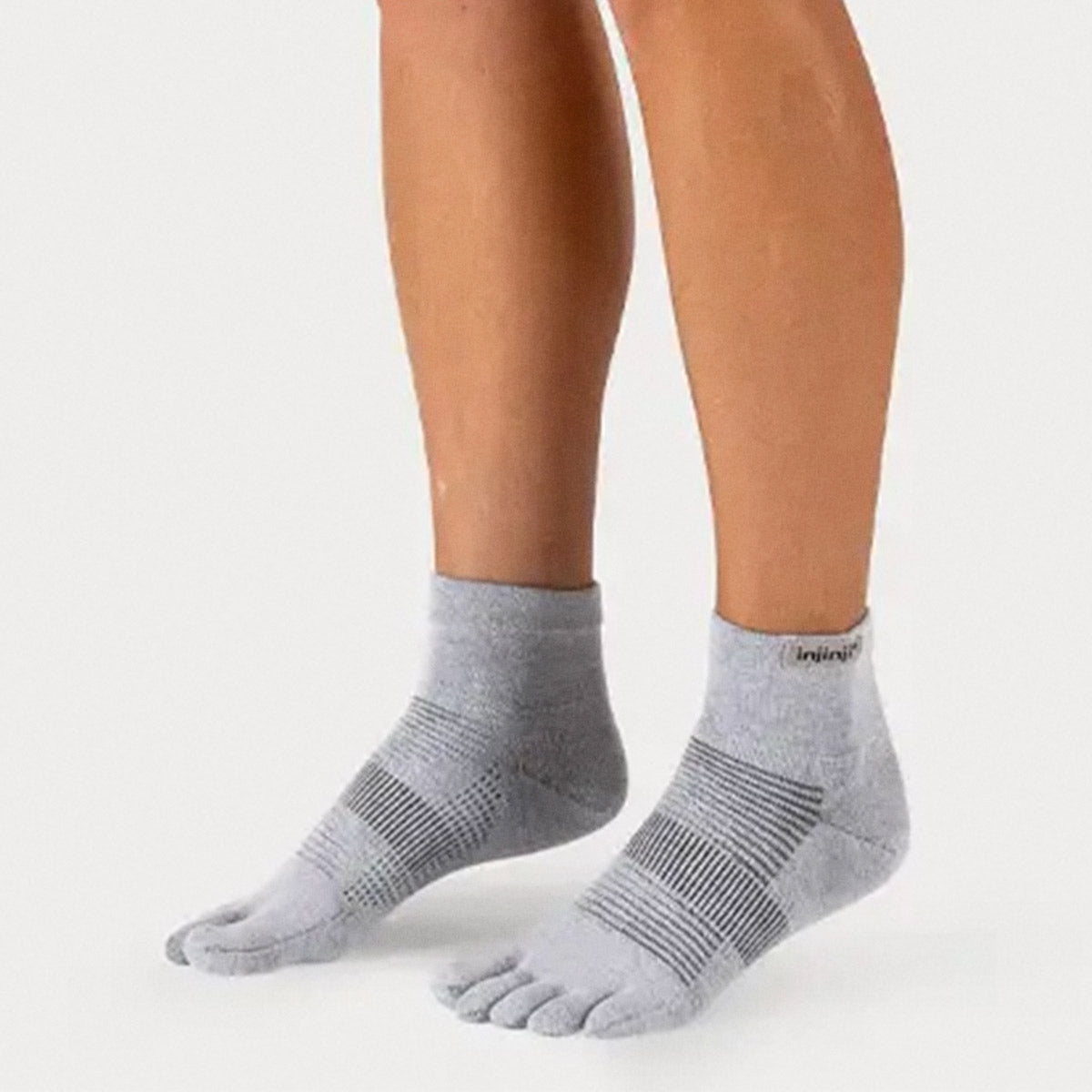 Injinji Run Lw Minicrew Xtralife 2023 Gray