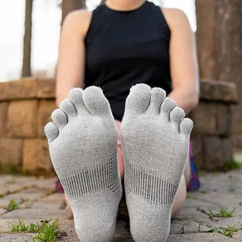 Injinji Run Lw Minicrew Xtralife 2023 Gray