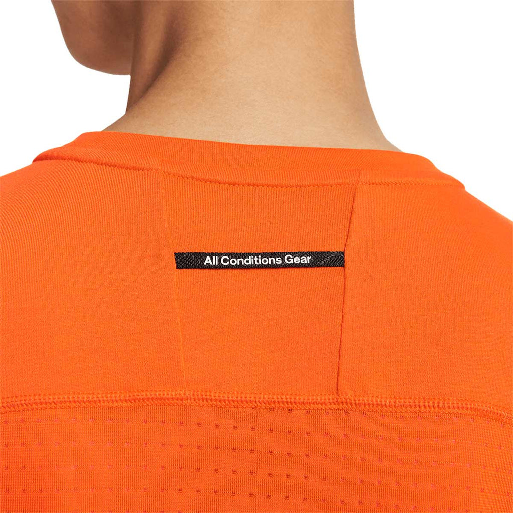 Nike M Acg Solar Chase Tee Safetyorange Safetyorange Summitwhite