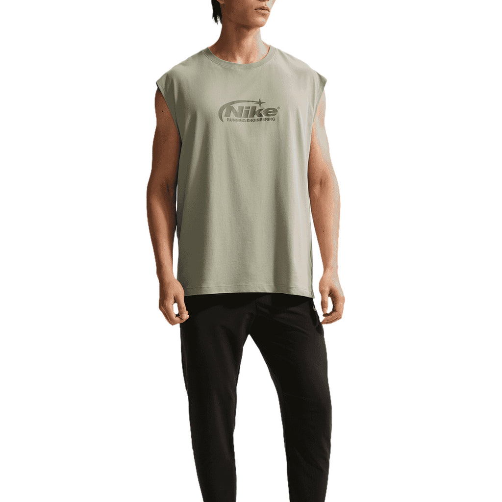 Nike M Dri Fit Sleeveless Running Tee Disrupt