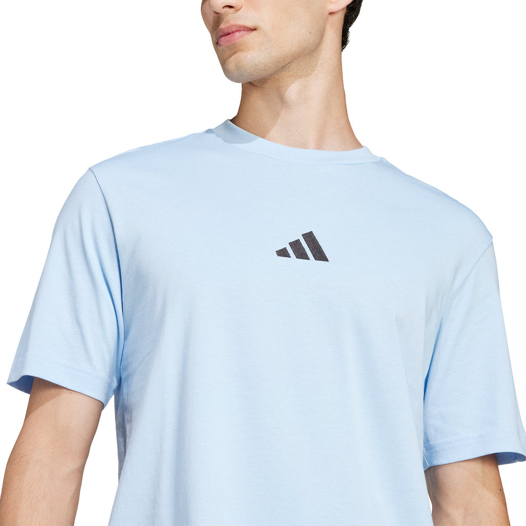 Adidas M Essentials Small Logo Single Jersey Tee