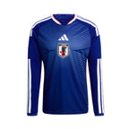 ADIDAS JAPAN 2026 HOME REPLICA LONG SLEEVE JERSEY - JAPAN BLUE/ASH BLUE