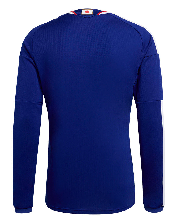 ADIDAS JAPAN 2026 HOME REPLICA LONG SLEEVE JERSEY - JAPAN BLUE/ASH BLUE