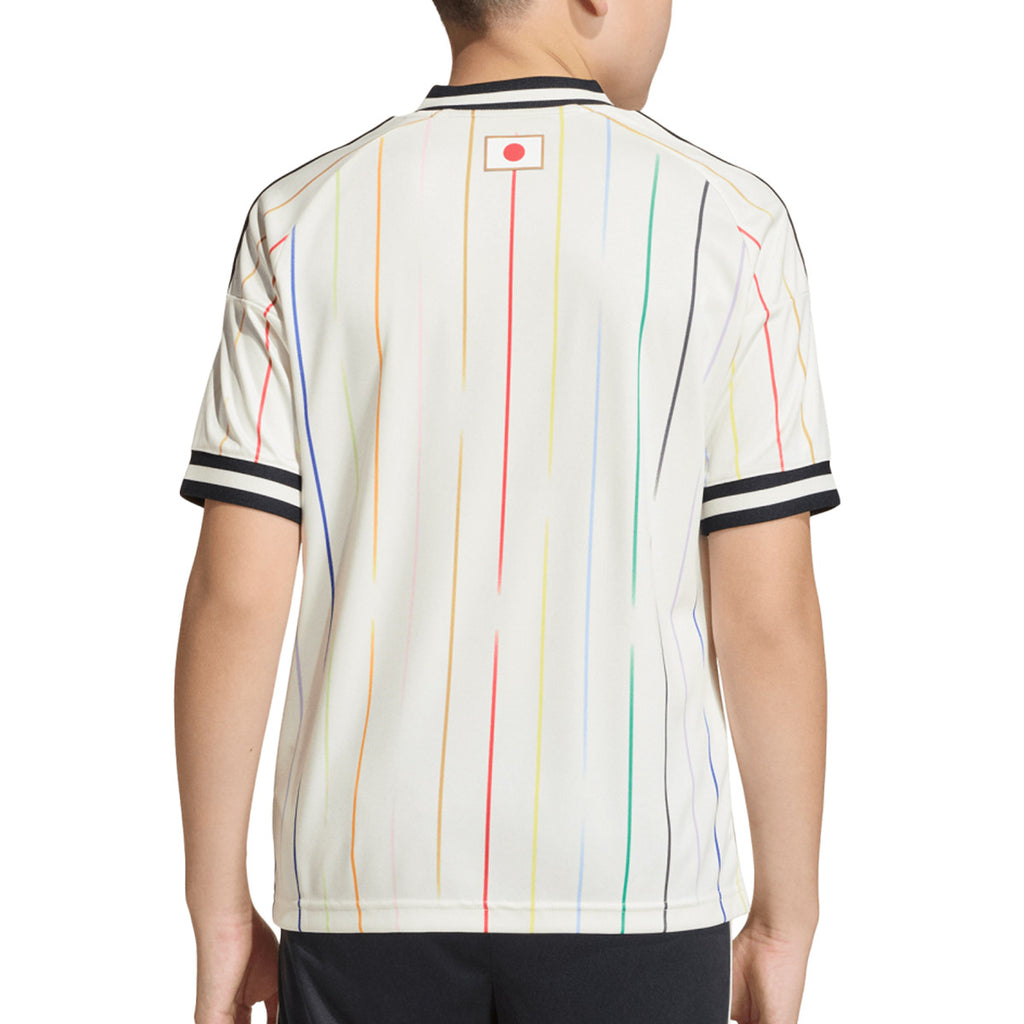 ADIDAS JAPAN 2026 AWAY KIDS JERSEY - OFF WHITE/BLACK