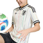 ADIDAS JAPAN 2026 AWAY KIDS JERSEY - OFF WHITE/BLACK