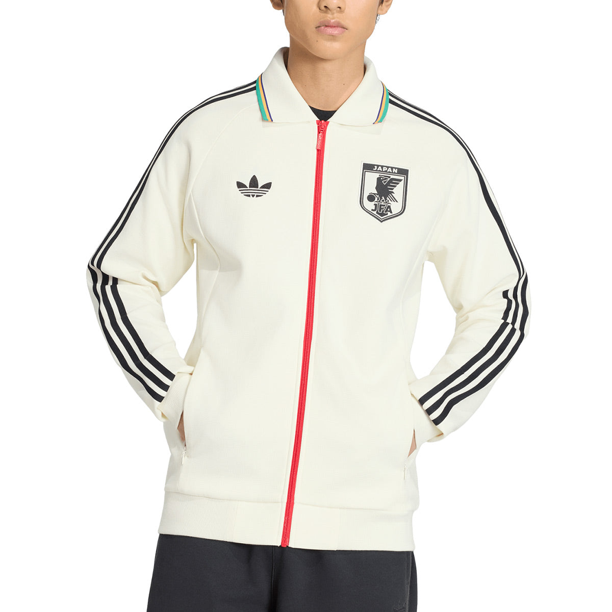 ADIDAS JAPAN 2026 AWAY ANTHEM JACKET - OFF WHITE
