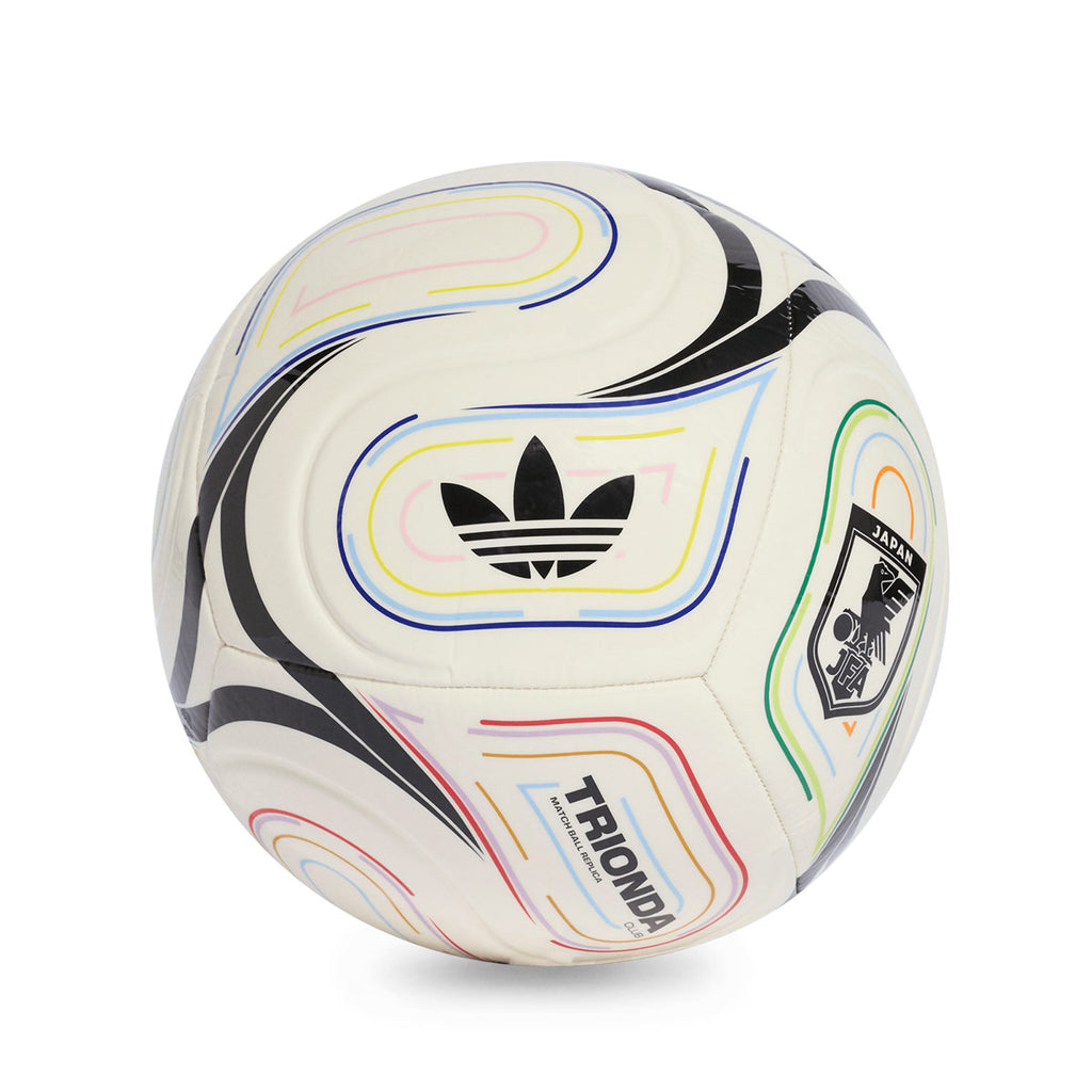 ADIDAS TRIONDA JAPAN AWAY CLUB BALL - OFF WHITE/CLEAR PINK/JAPAN BLUE