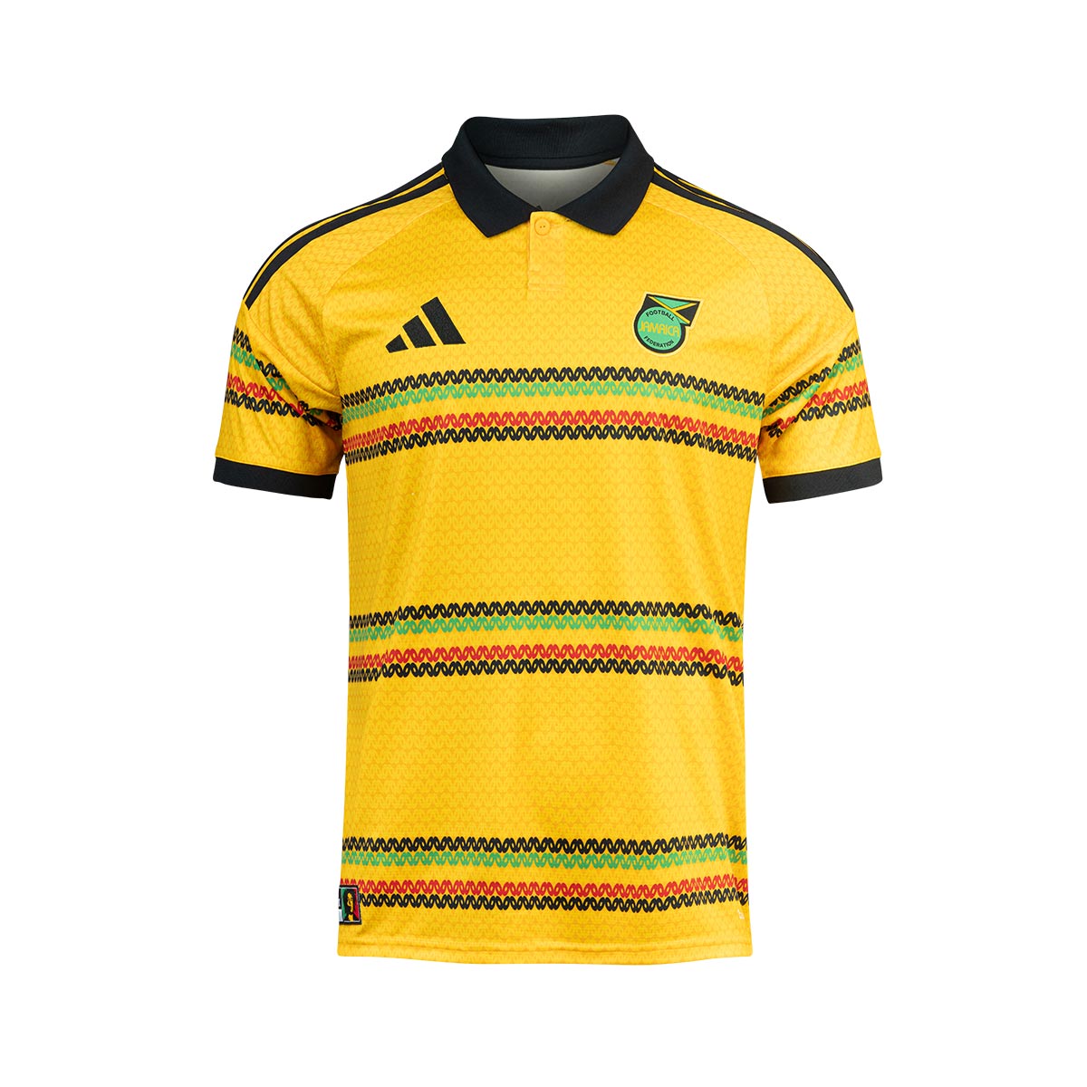 ADIDAS JAMAICA 2026 HOME REPLICA JERSEY - BOLD GOLD