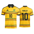 ADIDAS JAMAICA 2026 HOME REPLICA JERSEY MARLEY#10 - BOLD GOLD