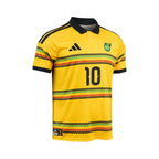ADIDAS JAMAICA 2026 HOME REPLICA JERSEY MARLEY#10 - BOLD GOLD
