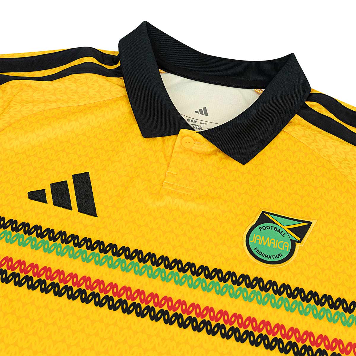 ADIDAS JAMAICA 2026 HOME REPLICA JERSEY MARLEY#10 - BOLD GOLD