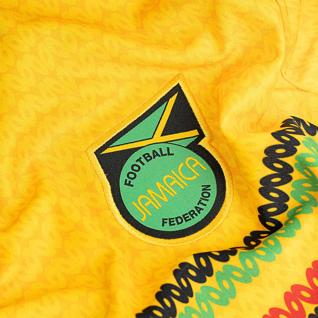 ADIDAS JAMAICA 2026 HOME REPLICA JERSEY MARLEY#10 - BOLD GOLD