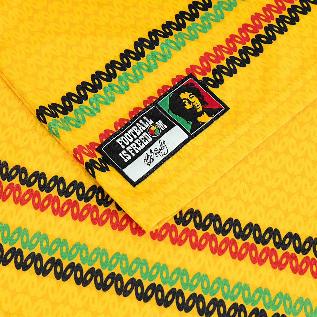 ADIDAS JAMAICA 2026 HOME REPLICA JERSEY MARLEY#10 - BOLD GOLD