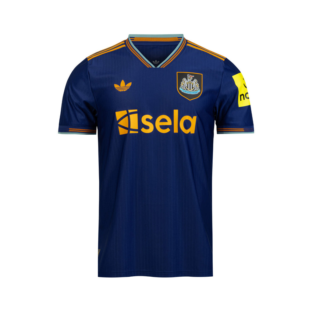 ADIDAS NEWCASTLE UNITED 2025/2026 THIRD PLAYER JERSEY - VICTORY BLUE/BAHIA ORANGE