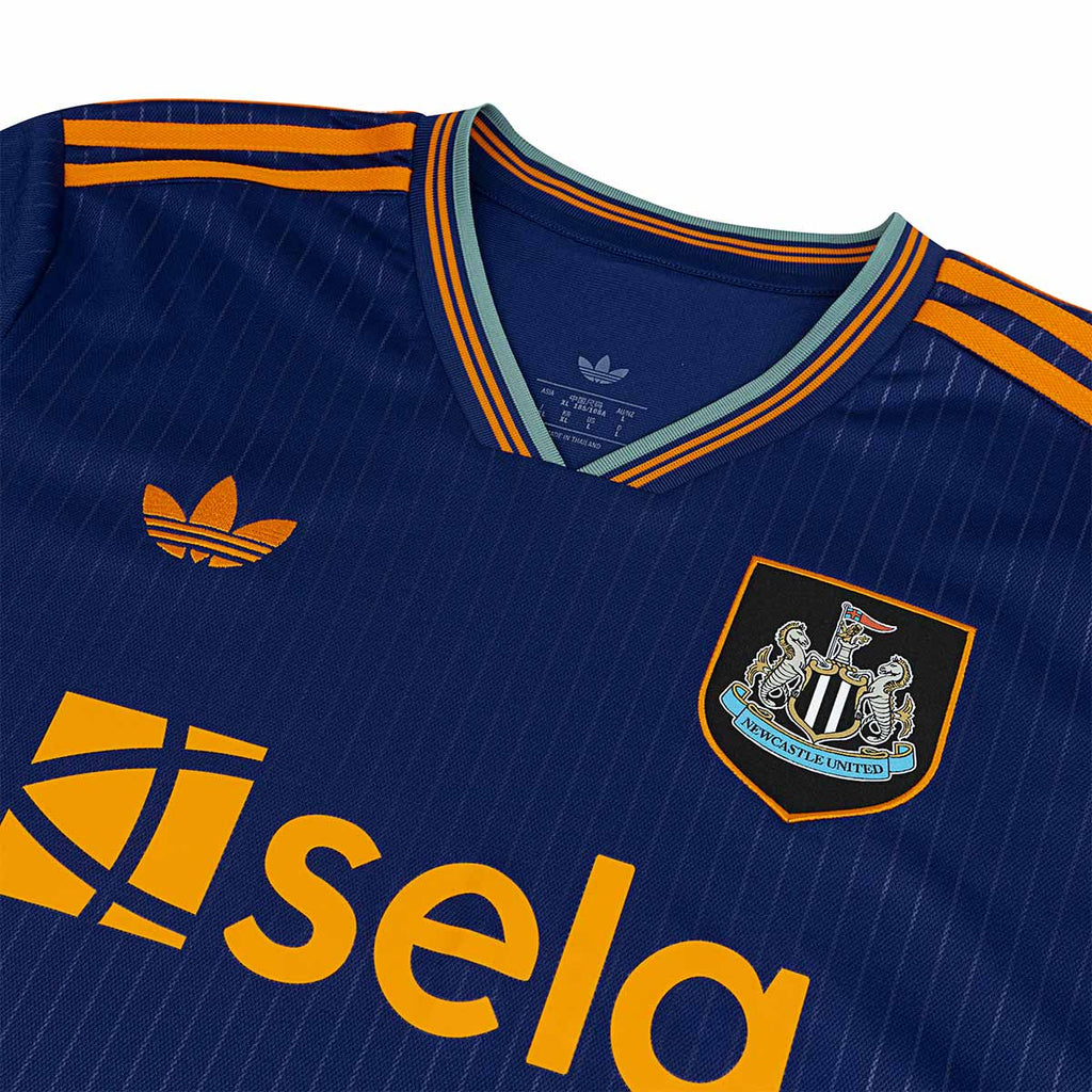 ADIDAS NEWCASTLE UNITED 2025/2026 THIRD REPLICA JERSEY - VICTORY BLUE/BAHIA ORANGE