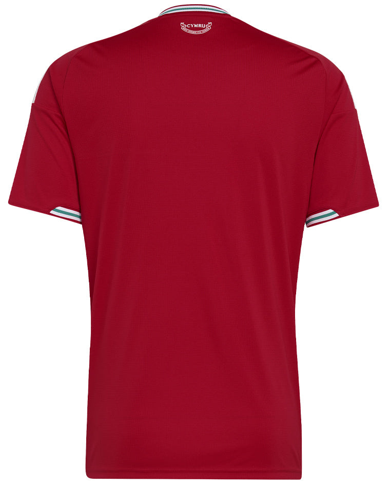 ADIDAS WALES 2026 HOME REPLICA JERSEY - BETTER SCARLET