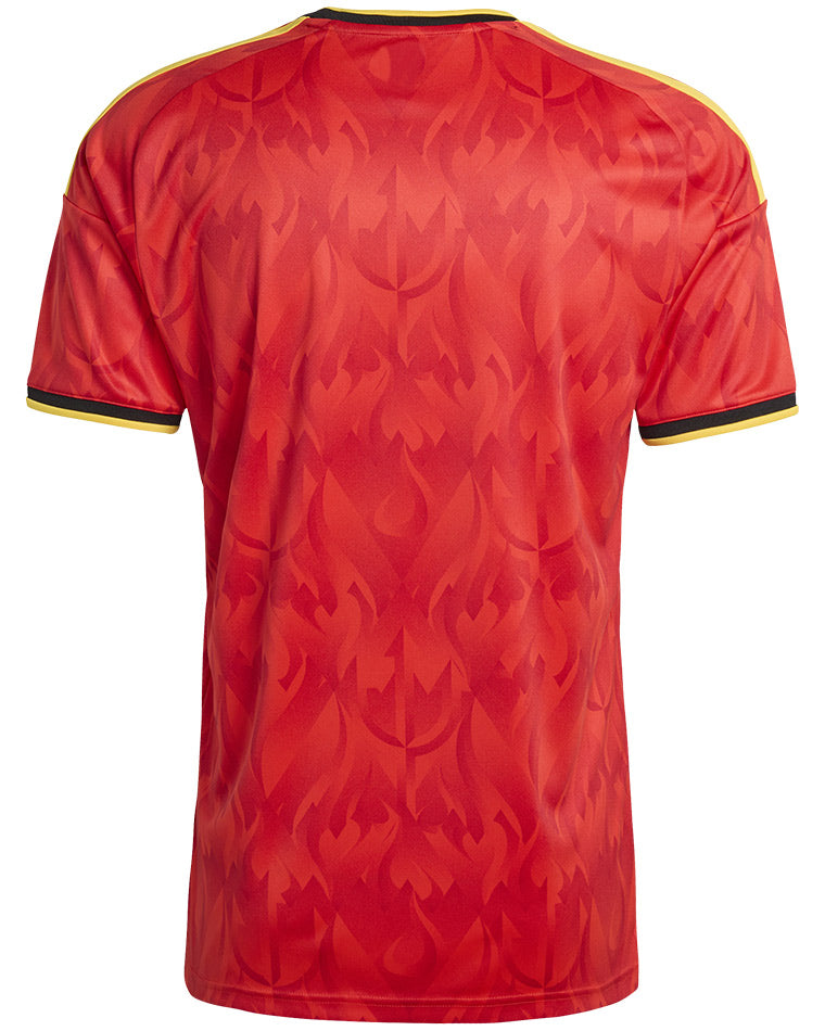 ADIDAS BELGIUM 2026 HOME REPLICA JERSEY - RED/BOLD GOLD