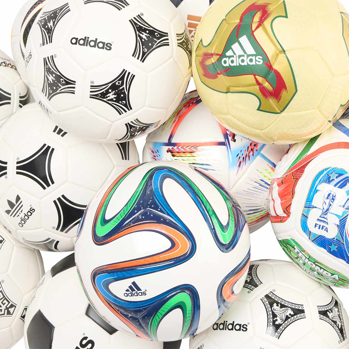 ADIDAS HISTORICAL MINI BALL SET - MULTICOLOR