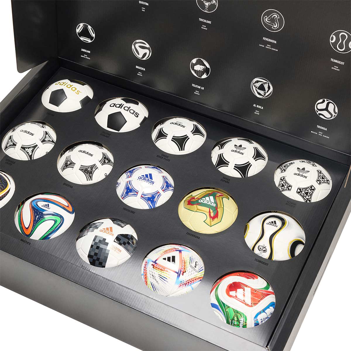 ADIDAS HISTORICAL MINI BALL SET - MULTICOLOR