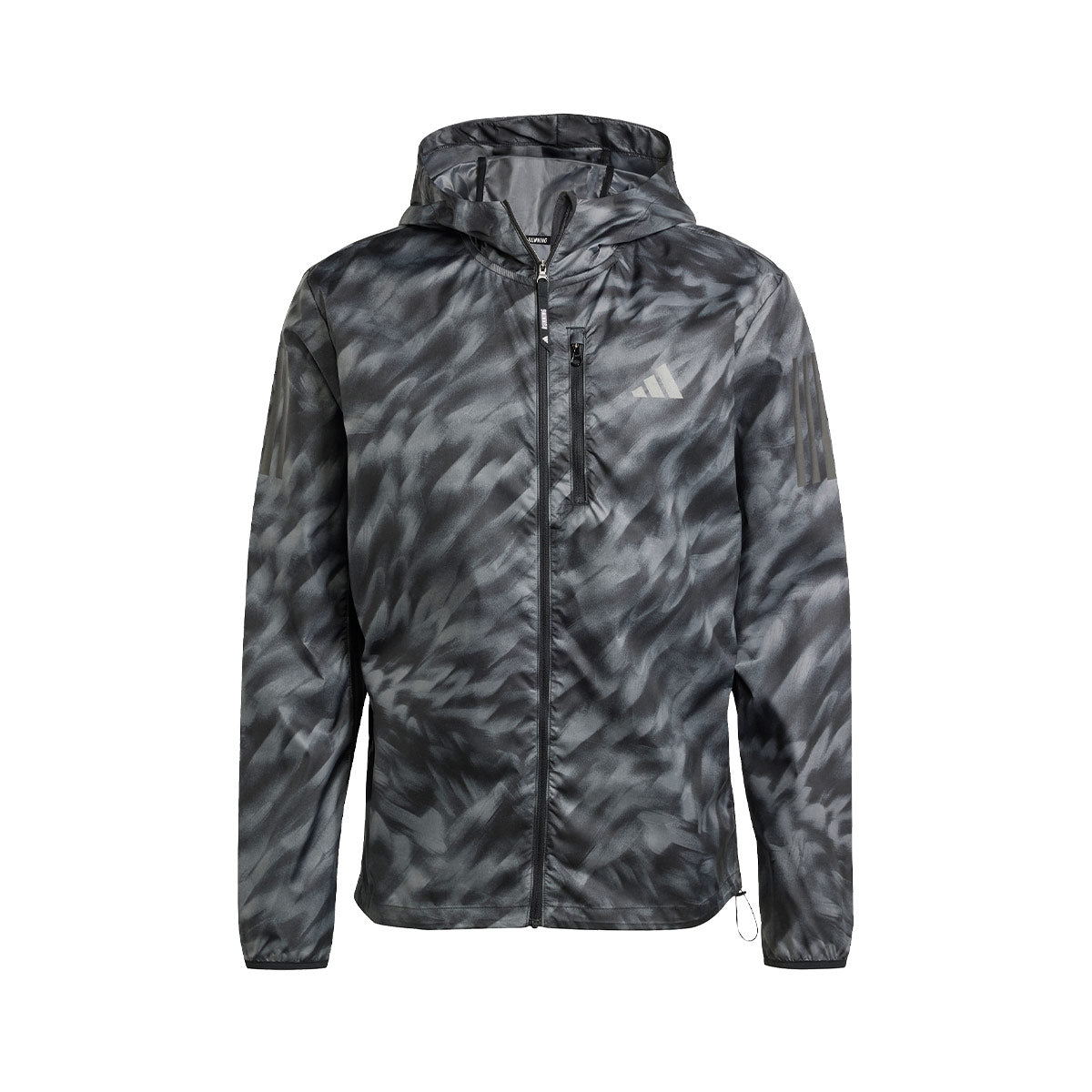 Adidas M Own The Run Allover Print Jacket